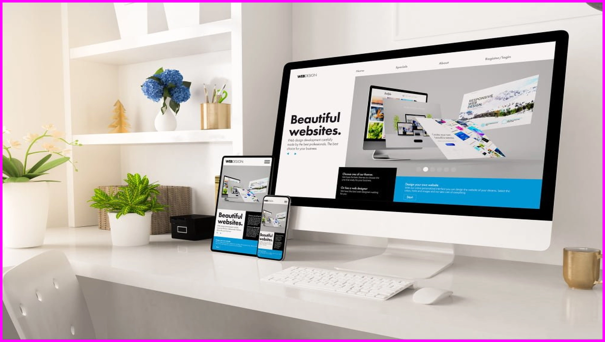 تصميم مواقع